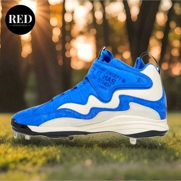 Nike Air Max Griffey 1 Jackie Robinson Baseball Cleats DC9980-100 - Men\'s Sz 12 main image 7